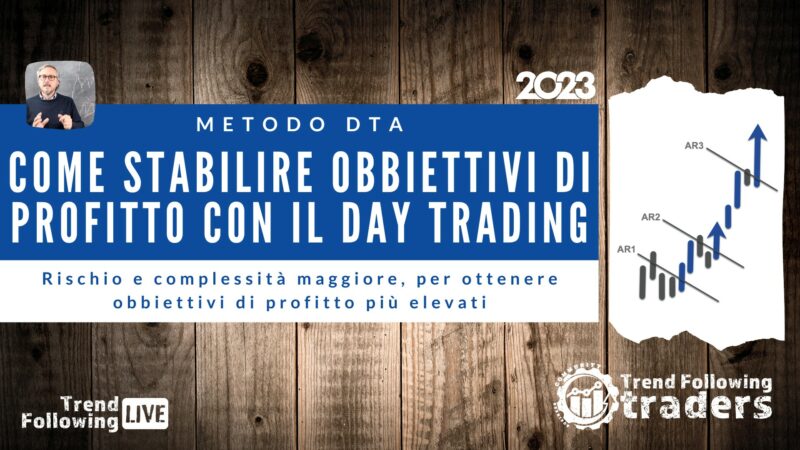 Come stabilire obbiettivi di profitto con il Day Trading (Metodo DTA)