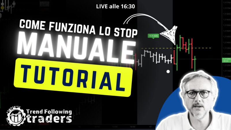 Come utilizzare lo STOP MANUALE per assicurare piccole spese [Tutorial di Trading]