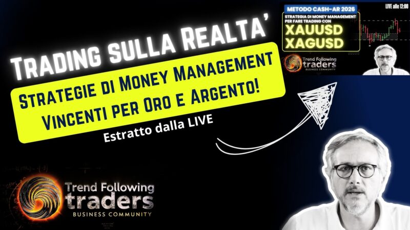 Trading sulla Realtà: Strategie di Money Management Vincenti per Oro e Argento!